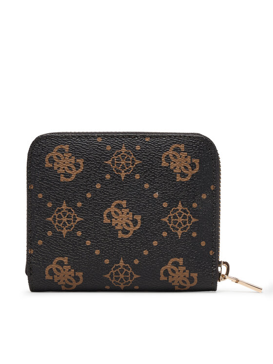 Guess Portfel Guess Carrie Logo Slg SWGP98 98137 Brązowy