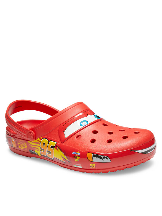 Crocs Şlapi Crocs Lightning Mcqueen Crocband Clog 205759 Roșu