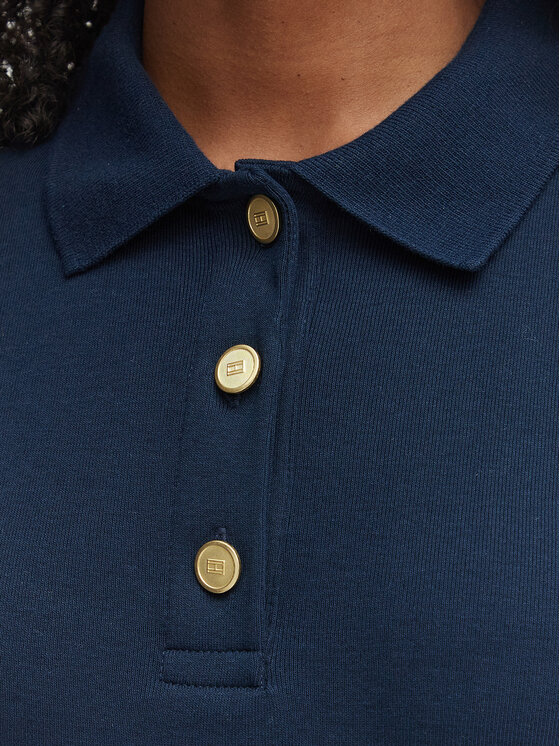 Tommy Hilfiger Tommy Hilfiger Polo WW0WW49252 Azul marino Slim Fit