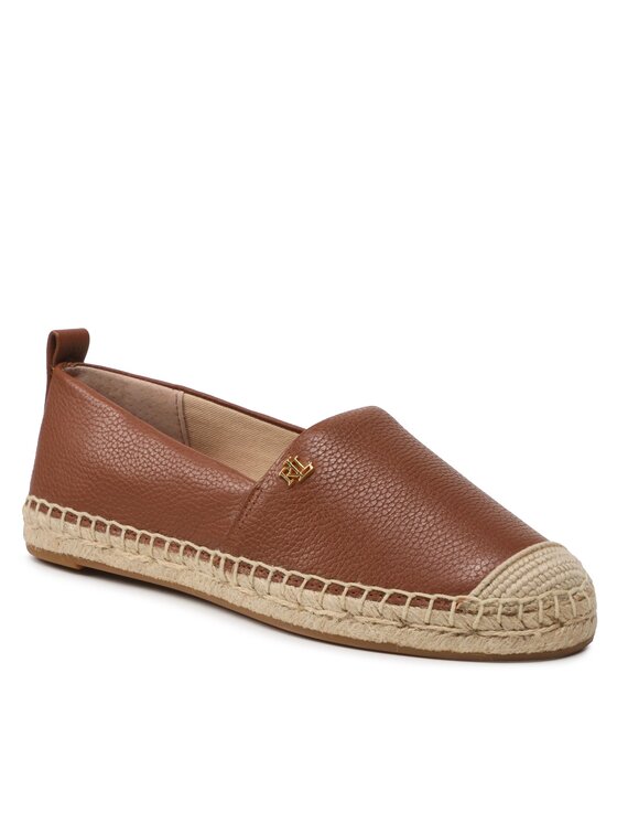 LAUREN RALPH LAUREN Espadrilky Lauren Ralph Lauren Cameryn IV 802905304002 Hnedá