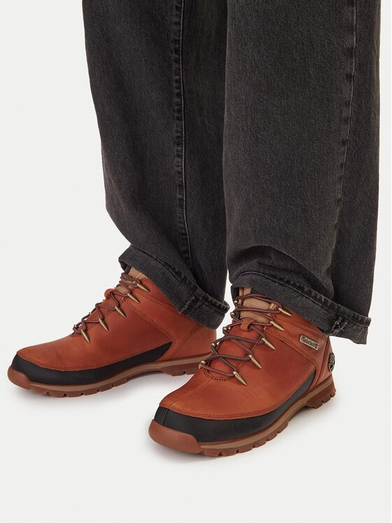 Timberland Черевики туристичні Timberland Euro Sprint Mid Lace TB0A2K84EJD1 Коричневий