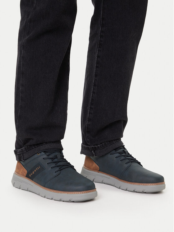 Bugatti Polobotky Bugatti 332-AP001-5000 Tmavomodrá