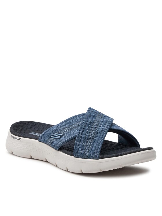 Skechers Шльопанці Skechers Go Walk Flex Sandal-Impressed 141420/NVY Cиній