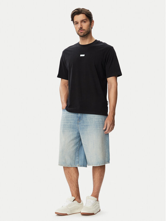 Jack & Jones Jack & Jones Camiseta Club Badge 12295036 Negro Regular Fit