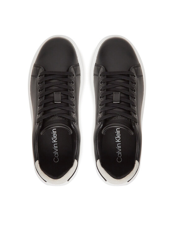Calvin Klein Tenisice Calvin Klein Cupsole Lace Up - Suede Bt HW0HW02404 Crna