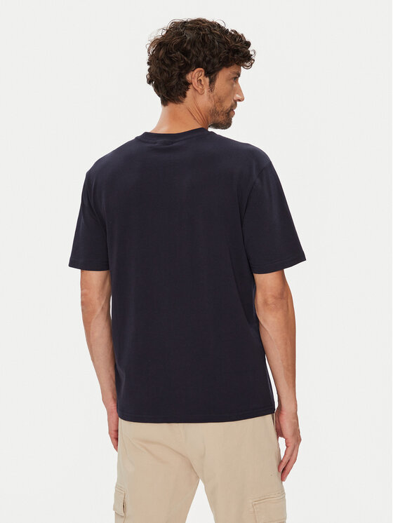 Napapijri Napapijri Camiseta Smallbox NP0A88TR Azul marino Regular Fit