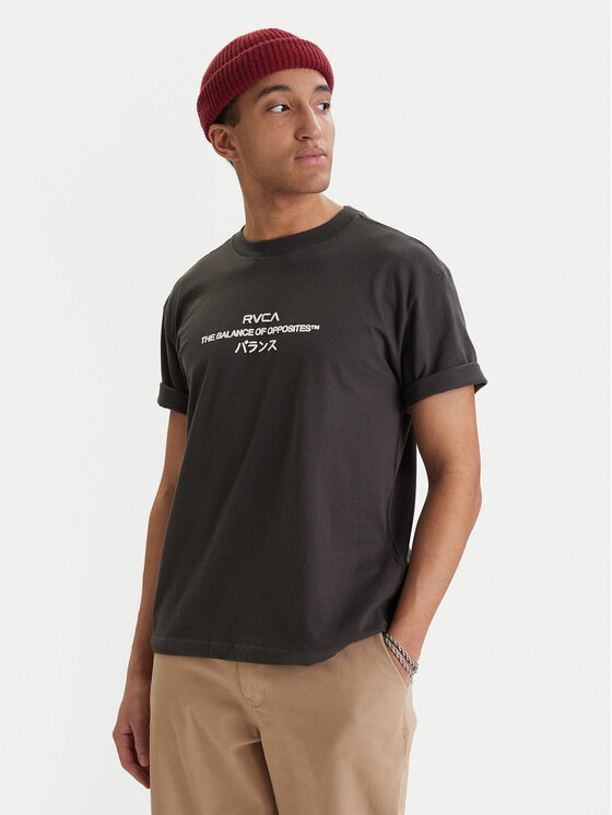 RVCA RVCA Camiseta Signal EVYZT00300 Negro Relaxed Fit