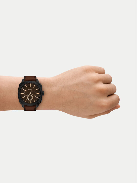 Fossil Karóra Fossil Machine Chronograph FS6101 Barna