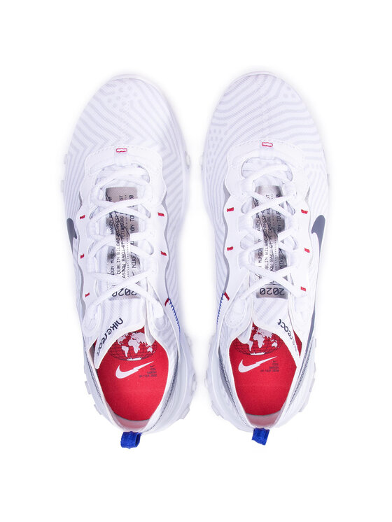 Nike Sneakers Nike React Element 55 CW7576 100 Bianco