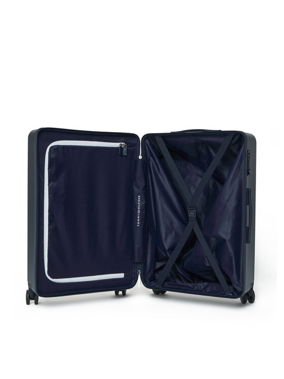 Tommy Hilfiger Valiză medie Tommy Hilfiger AU0AU01974 Negru