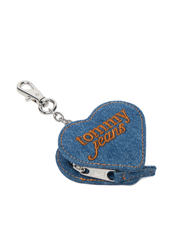 Tommy Jeans Monētu maciņš Tommy Jeans Tjw Cool Denim Heart Coin Purse AW0AW18595 Zils