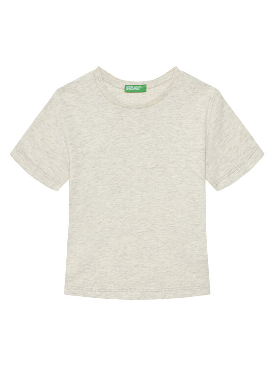 United Colors Of Benetton United Colors Of Benetton Футболка 3I1XG10IJ Сірий Regular Fit