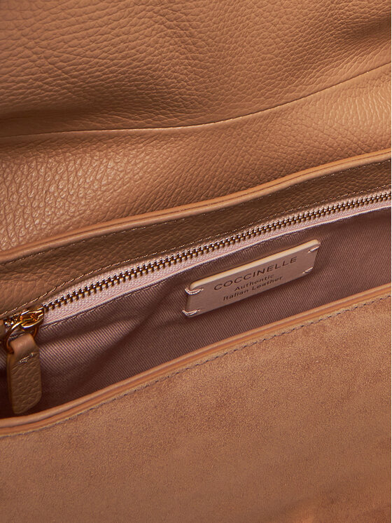 Coccinelle Geantă Coccinelle PQS Magie Suede Bim E1 PQS 18 03 01 Maro