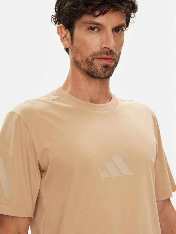 adidas adidas Футболка Z.N.E. JW4737 Бежевий Regular Fit
