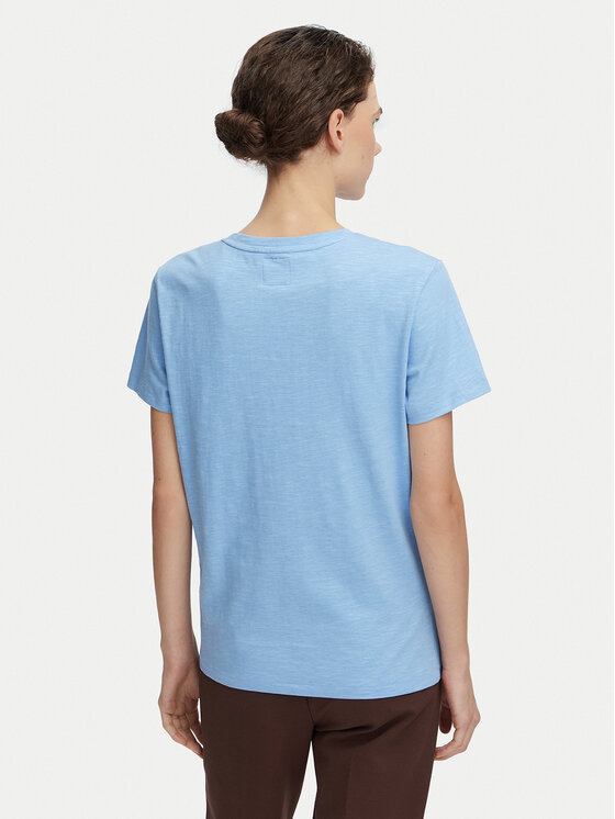 Beverly Hills Polo Club Beverly Hills Polo Club Camiseta P-SS26W-TS6510 Azul claro Regular Fit