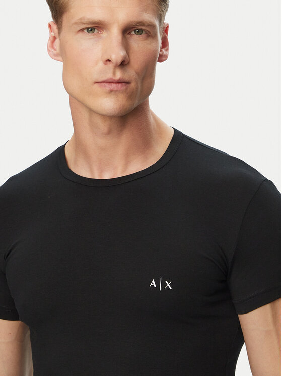 Armani Exchange Armani Exchange Set t-shirt majica﻿ 956005 CC282 42520 Šarena Slim Fit