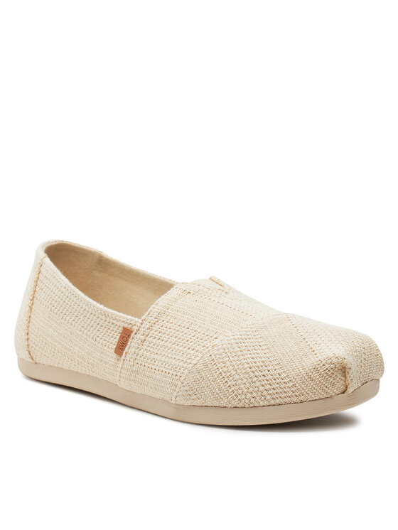 Toms Espadryle Toms Alpargata 10020656 Écru