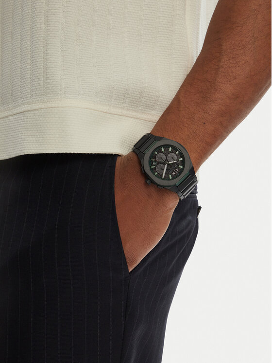 Armani Exchange Годинник Armani Exchange Sync AX4294 Чорний