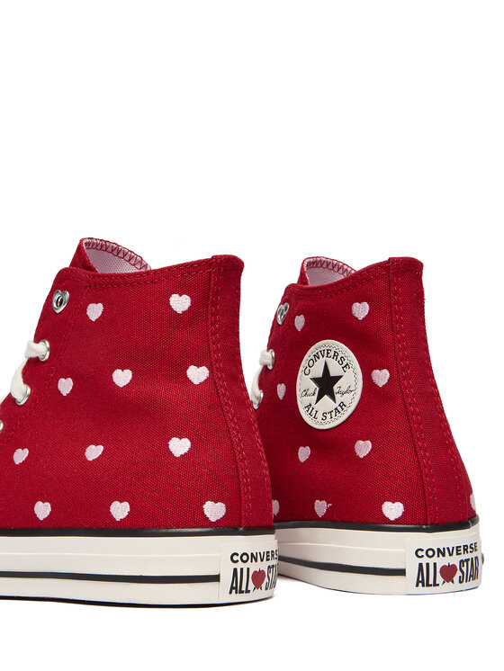 Converse Кеди Converse Chuck Taylor All Star Hearts & Roses A19065C Червоний