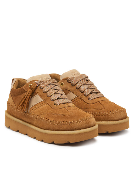 Clarks Sneakers Clarks Meare Eve 26328098 Marrone