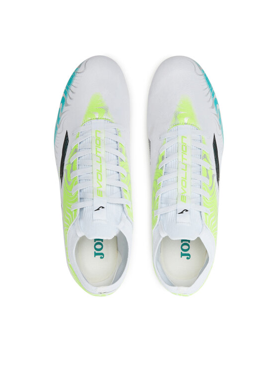 Joma Ποδοσφαιρικά Παπούτσια Joma Evolution Firm Ground ECUW2402FG Λευκό