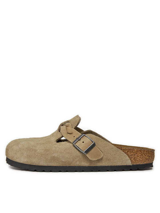 Birkenstock Шльопанці Birkenstock Boston Braided 1026694 Коричневий