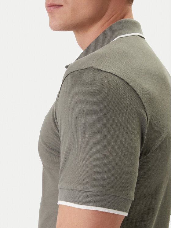 BOSS BOSS Polo Passertip 50507699 Gris Regular Fit