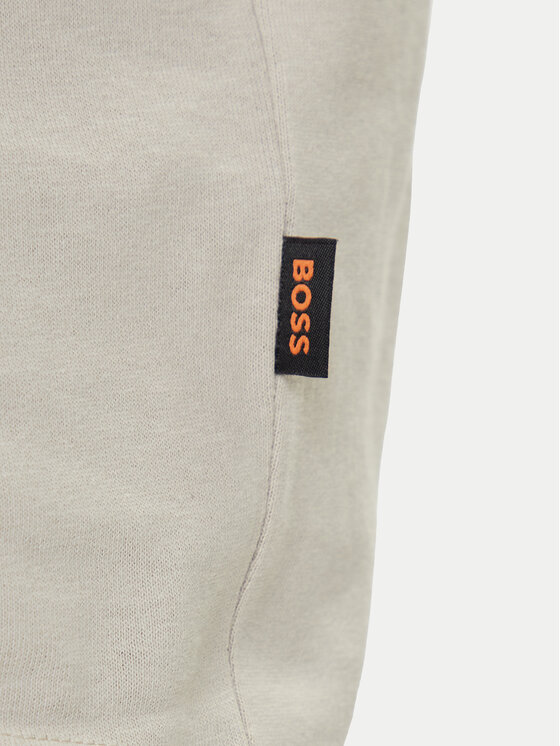 BOSS BOSS Camiseta Te_Voyage 50546370 Beis Relaxed Fit