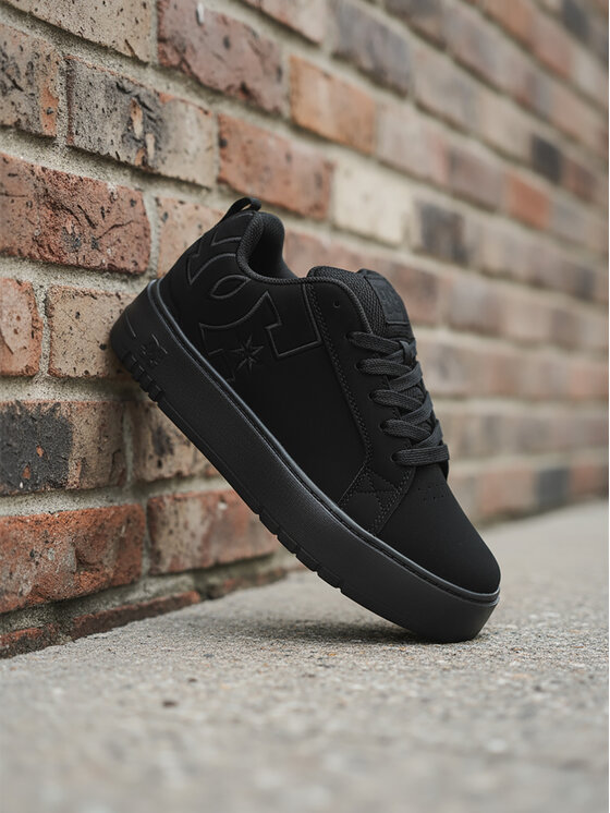 DC Shoes Снікерcи DC Shoes CEO-COURT GRAFFIK PLATFORM DC02422002 Чорний