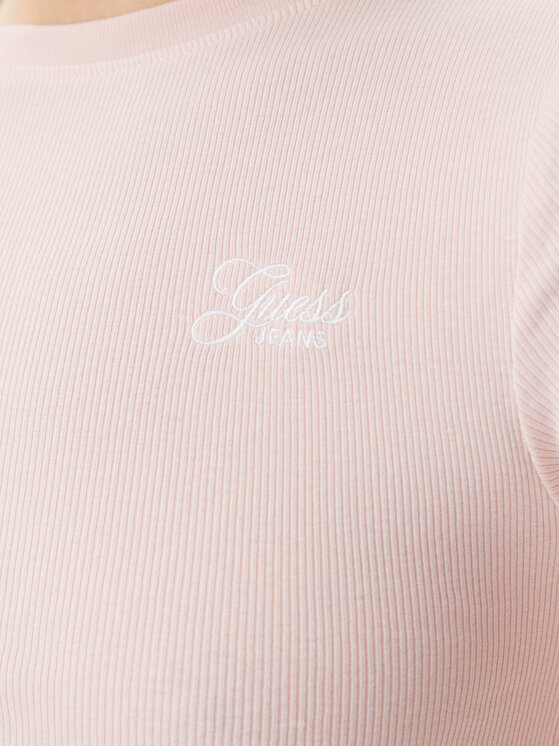 Guess Guess Футболка W5GP62 KA0H1 Рожевий Regular Fit
