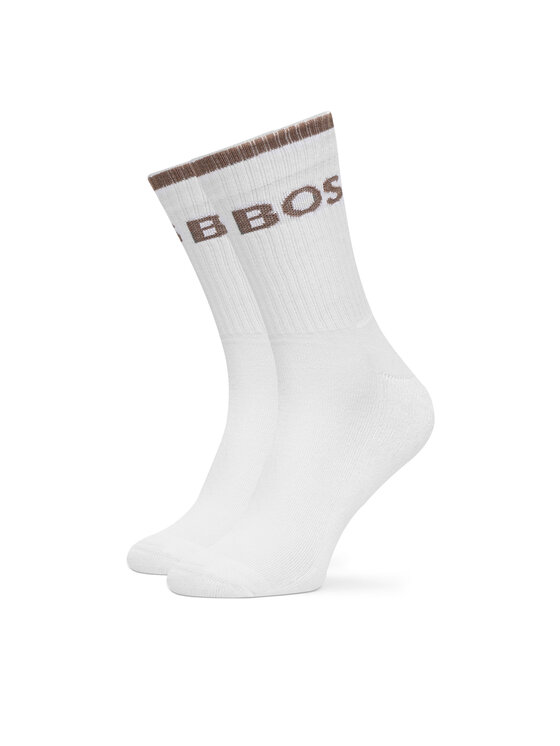 BOSS Дълги чорапи BOSS 50510168 Бял