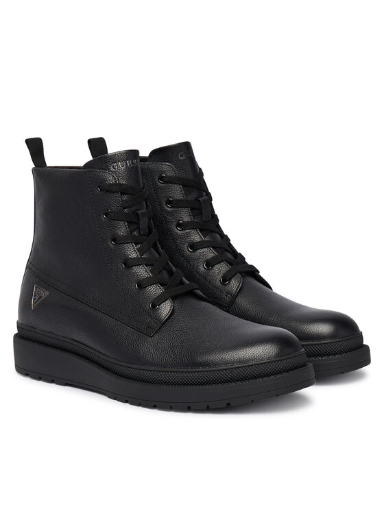 Guess Schnürschuhe Guess FMFCAO LEA11 Schwarz