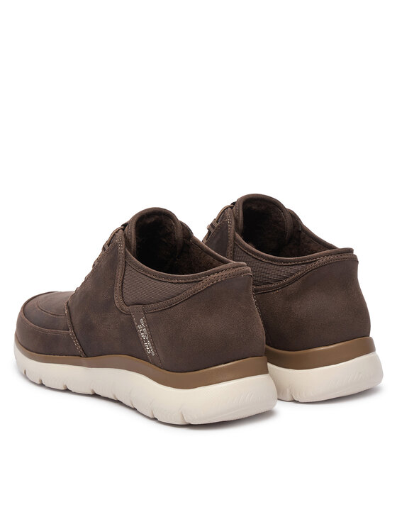 Skechers Polobotky Skechers Summits-Siegul 232927/CHOC Hnědá