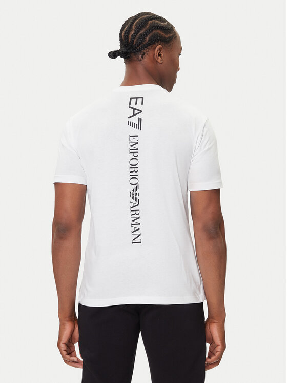 EA7 Emporio Armani EA7 Emporio Armani Camiseta 7M000567 AF10375 M0003 Blanco Regular Fit