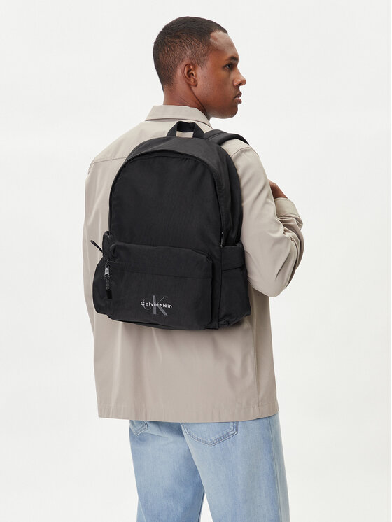 Calvin Klein Batoh Calvin Klein Bold Round Backpack LV04D3114G Černá