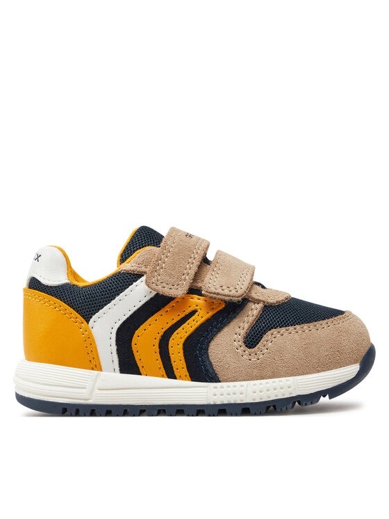 Geox Sneakersy Geox B Alben Boy B453CA 02214 C6659 M Hnědá