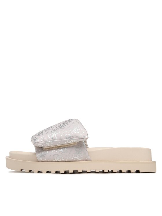 Guess Şlapi Guess Fabetzy FL6FZY FAL19 Bej