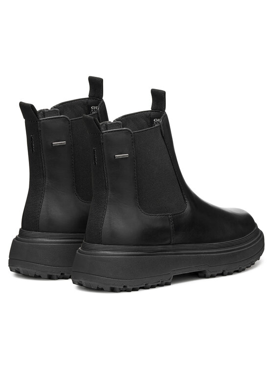 Geox Čizme Geox D Lamidie + Grip Abx D46XMD 00043 C9999 Crna