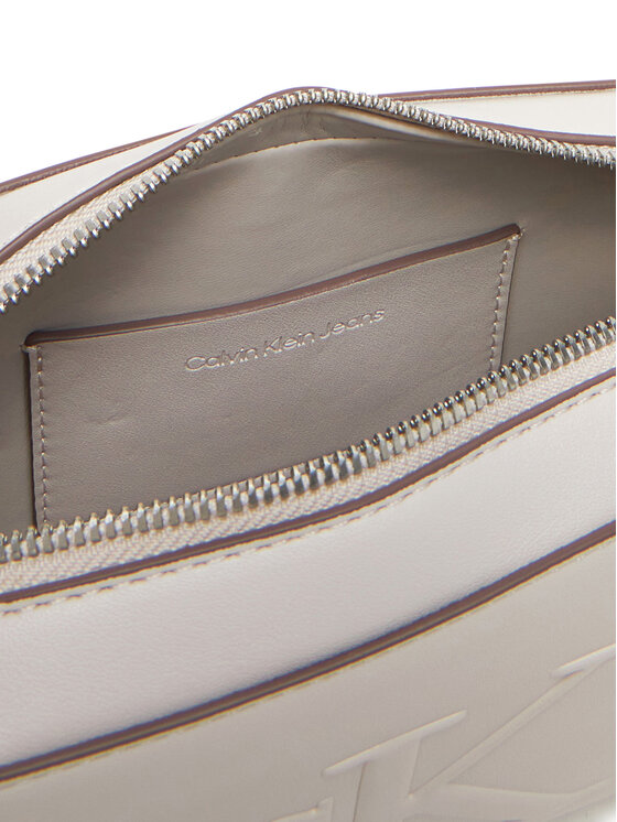 Calvin Klein Jeans Torebka Calvin Klein Jeans Sculpted Ew Camera Bag20 LV04K3036G Kremowy