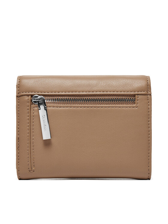 Calvin Klein Denarnica Calvin Klein Ck Daily Medium Trifold_Pbl K60K612851 Bež