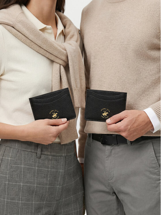 Beverly Hills Polo Club Etui pentru carduri Beverly Hills Polo Club CEO-BHPC-W1-007-SS26 Negru