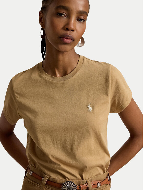 Polo Ralph Lauren Polo Ralph Lauren Camiseta 211B14605026 Beis Regular Fit