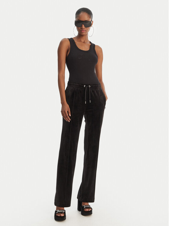 Juicy Couture Juicy Couture Top Thin Strap JCWLV126308 Negro Slim Fit