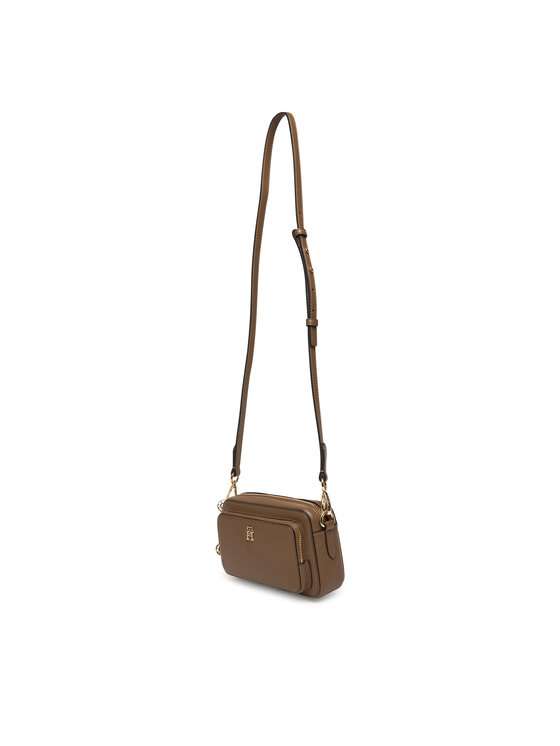 Tommy Hilfiger Táska Tommy Hilfiger Th Icon Camera Bag AW0AW18120 Barna