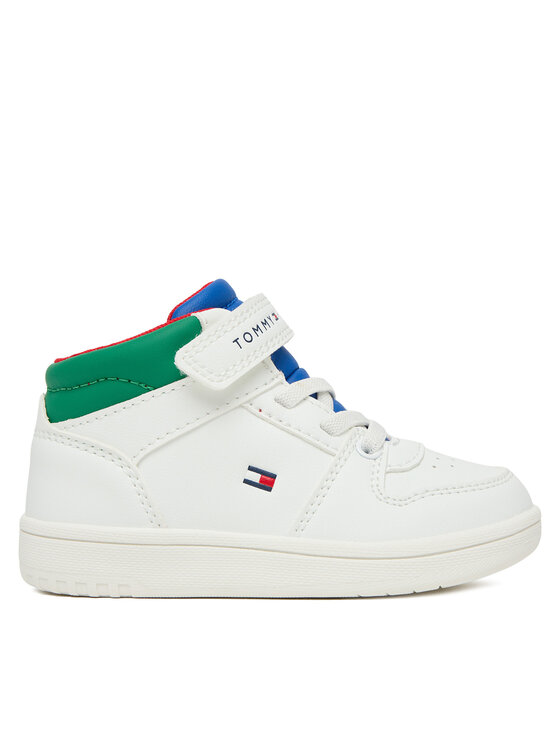 Tommy Hilfiger Sneakersy Tommy Hilfiger T1X9-34347-1355 M Biela