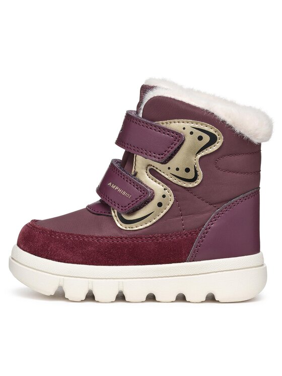 Geox Čižmy Geox B Willaboom Girl B A B365AA 0FU22 C8290 M Fialová