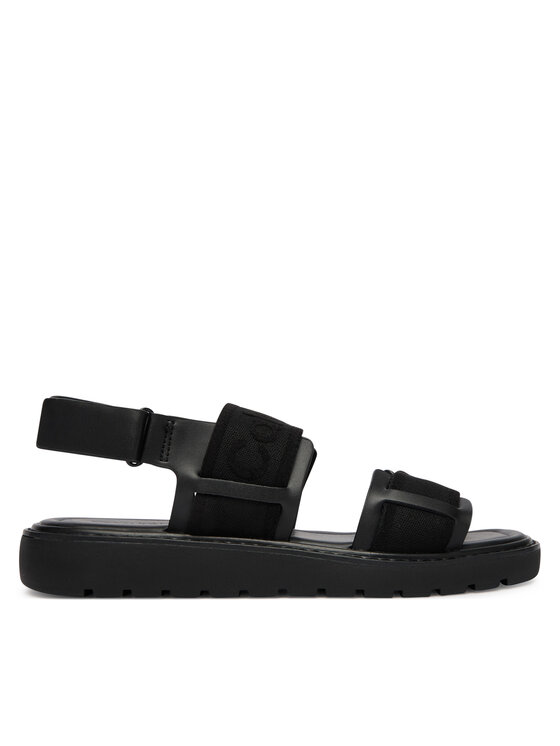 Calvin Klein Sandały Calvin Klein Sq Molded Sandal Webb HW0HW02872 Czarny