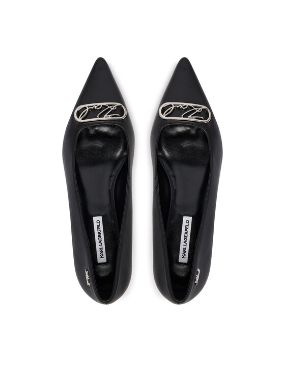KARL LAGERFELD Γοβάκια KARL LAGERFELD Pasha Signia KL30121 Μαύρο