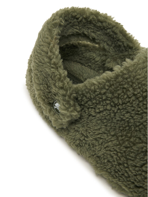 Crocs Тапочки Crocs Classic Cozzzy Slipper 209386 Зелений