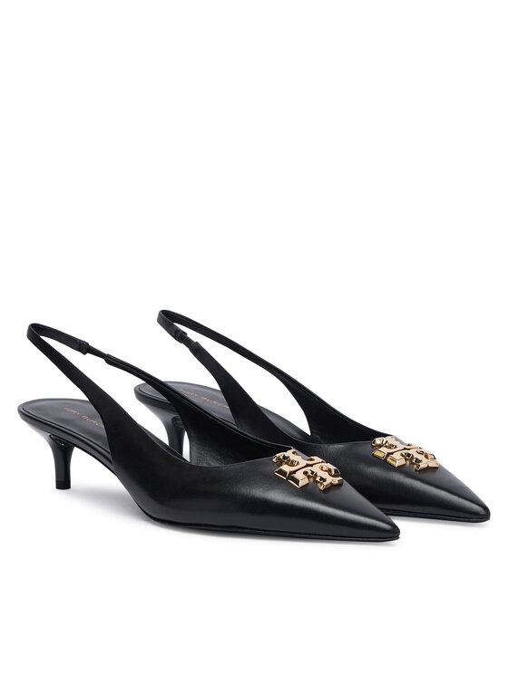 Tory Burch Туфлі Tory Burch Eleanor Slingback 181018 Чорний